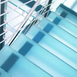 Plancher en verre antidérapant Linéa Flooring® 27.52mm 