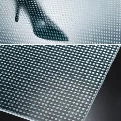 Plancher en verre antidérapant Matrix Flooring® 27.52mm 