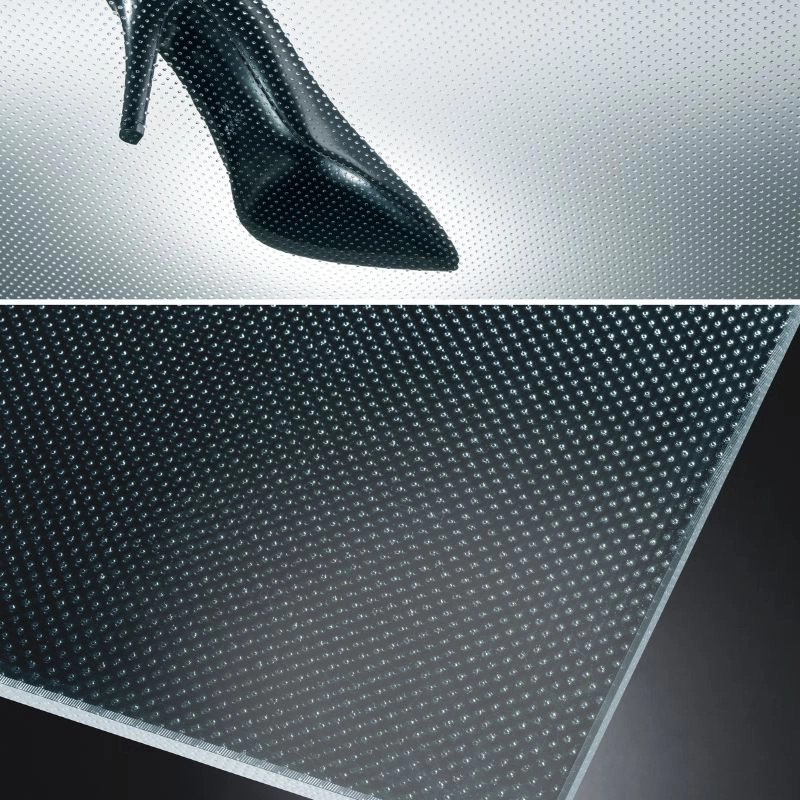 Plancher en verre antidérapant Punto Flooring® 27.52mm
