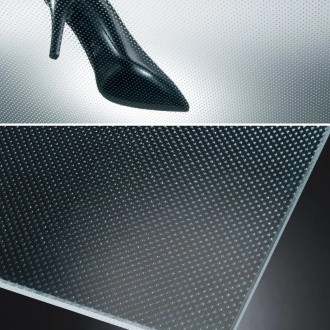 Plancher en verre antidérapant Punto Flooring® 27.52mm