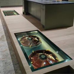 Plancher en verre transparent de 26.3mm 