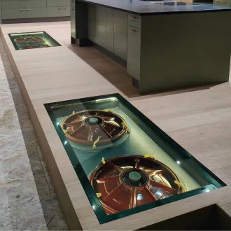 Plancher en verre...