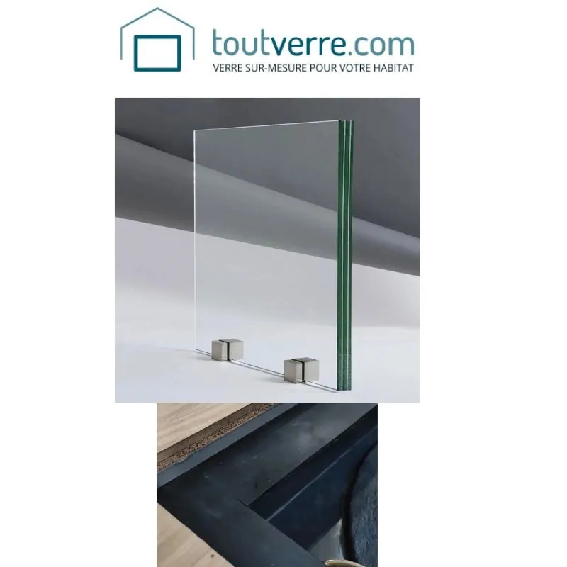 Devis sur mesure plancher en verre trempé clair