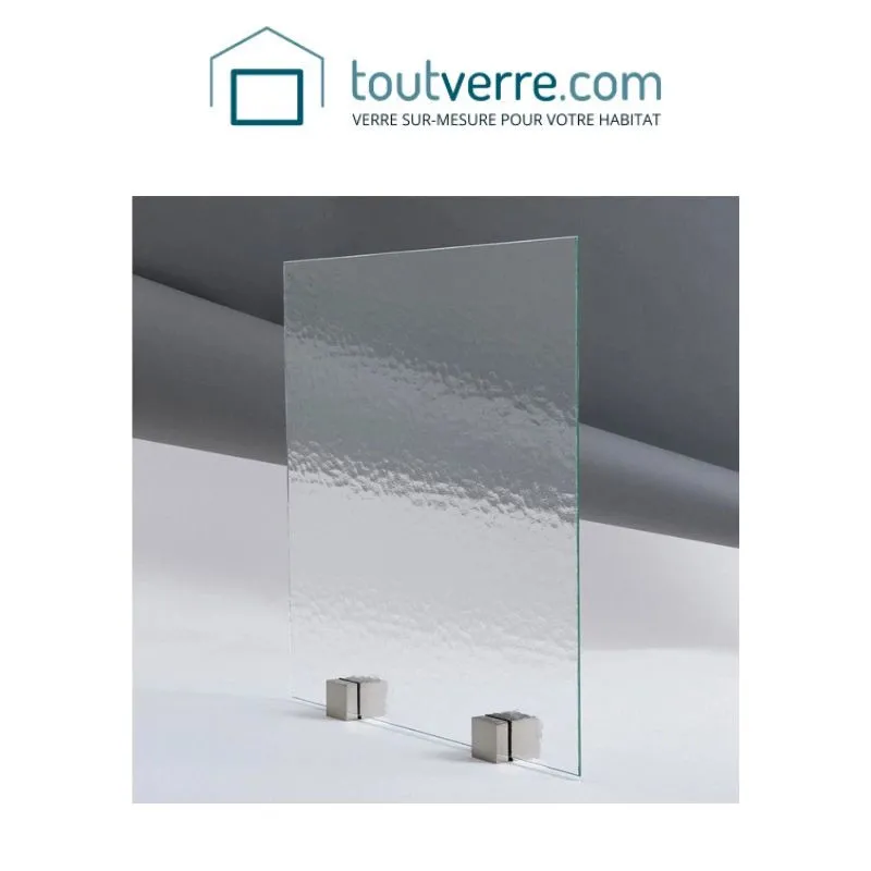 Remplacement verre goutte d'eau par verre imprimé Cathédrale