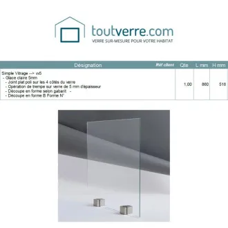 Devis sur mesure gabarit