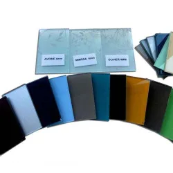 Échantillon de verre feuilleté 