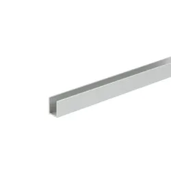 Profilé de paroi de douche aluminium mat 