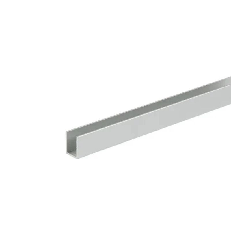 Profilé de paroi de douche aluminium mat