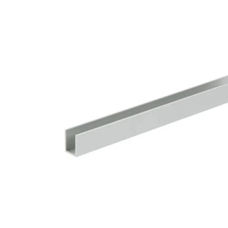Profilé de paroi de douche aluminium mat