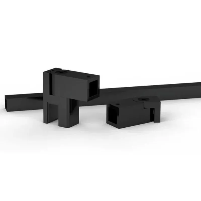 Barre de stabilisation de paroi de douche noir mat