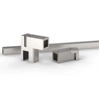 Barre de stabilisation de paroi de douche inox brossé