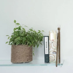 Supports acier pour petites et grandes étagères 