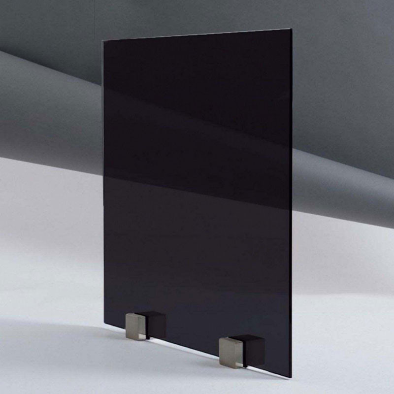 Verre teint NOIR Dark Grey 6 et 8mm Toutverre
