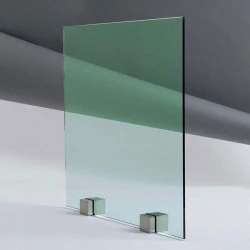 Verre Trempé Teinté Vert 