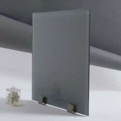 Verre Trempé Laqué Gris 