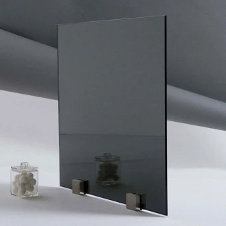 Miroir filmé argenté gris 4...