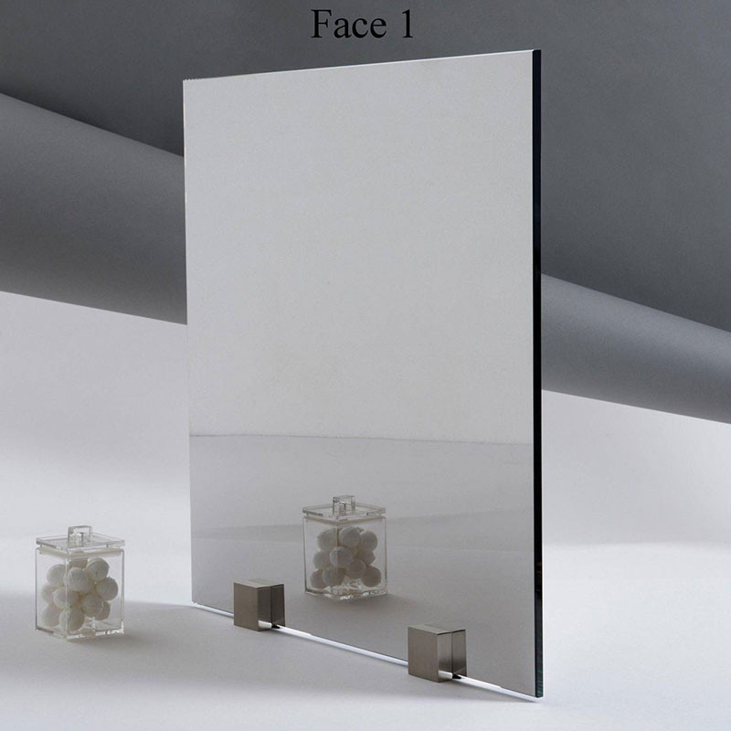 Miroir Sans Tain / Espion, épaisseur 8 mm