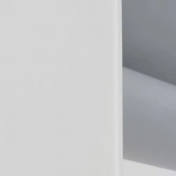 Verre trempé laqué blanc pour crédence 