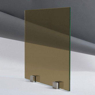 Verre Feuilleté Bronze, Coupe Brute