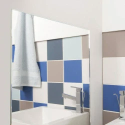 Miroir durable sur mesure filmé 