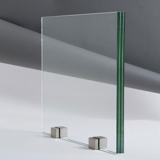 Verre Tri Feuilleté Trempé Clair, épaisseur 32.3mm