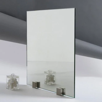 Miroir argenté clair 4 ou...