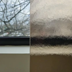 Verre trempé imprimé chinchilla bronze 