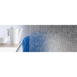 Verre imprimé goutte d'eau 