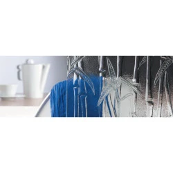 Verre imprimé bamboo clair 