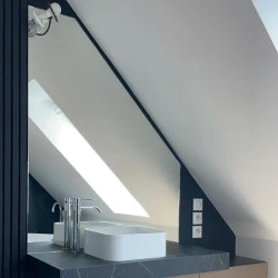 Miroir argenté clair 4 ou 6mm filmé 