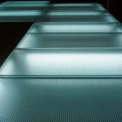 Dalle en verre antidérapante Matrix Flooring® 