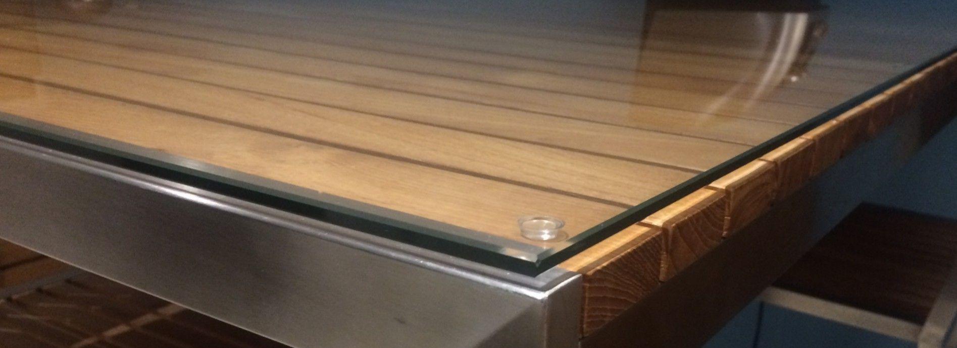 Protection de table en verre trempé clair - Toutverre
