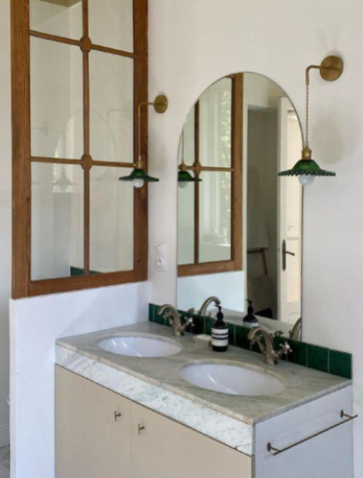 Installation d’un miroir Arche sur mesure !